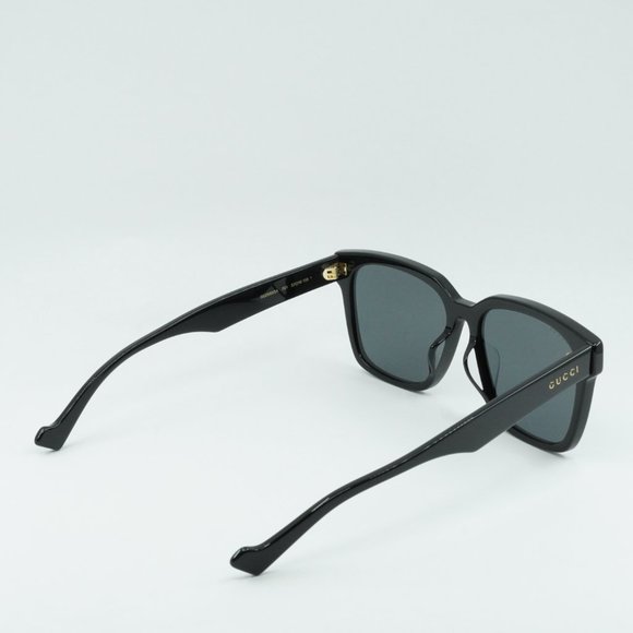 💯 NEW GUCCI GG0965SA 001 BLACK GREY SUNGLASSES - Picture 8 of 11